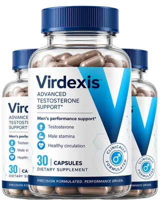 Virdexis Advanced Testosterone Support Capsules – 3 flessen
